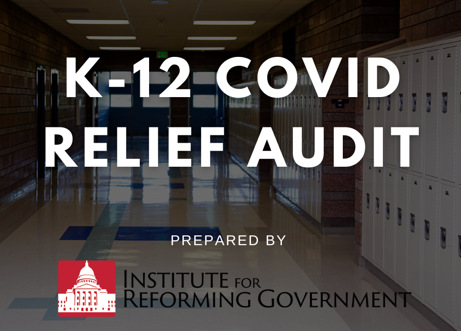 IRG Releases Transparency Tool for $1.49B in Federal K-12 COVID Relief