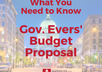 IRG Releases Comprehensive Analysis of Gov. Evers’ 2023-2025 Budget