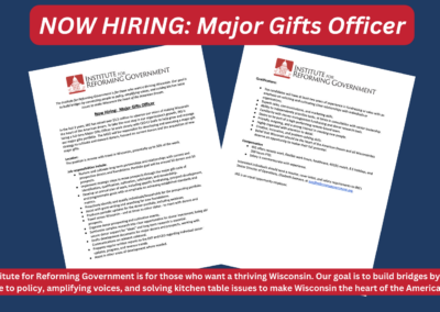 Now Hiring: Major Gifts Officer