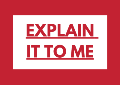 EXPLAIN IT TO ME: Literacy Law Implementation