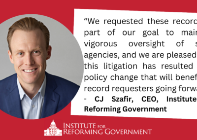 Breaking: Secretary of State Agrees to Change Public Records Policy After Legal Action