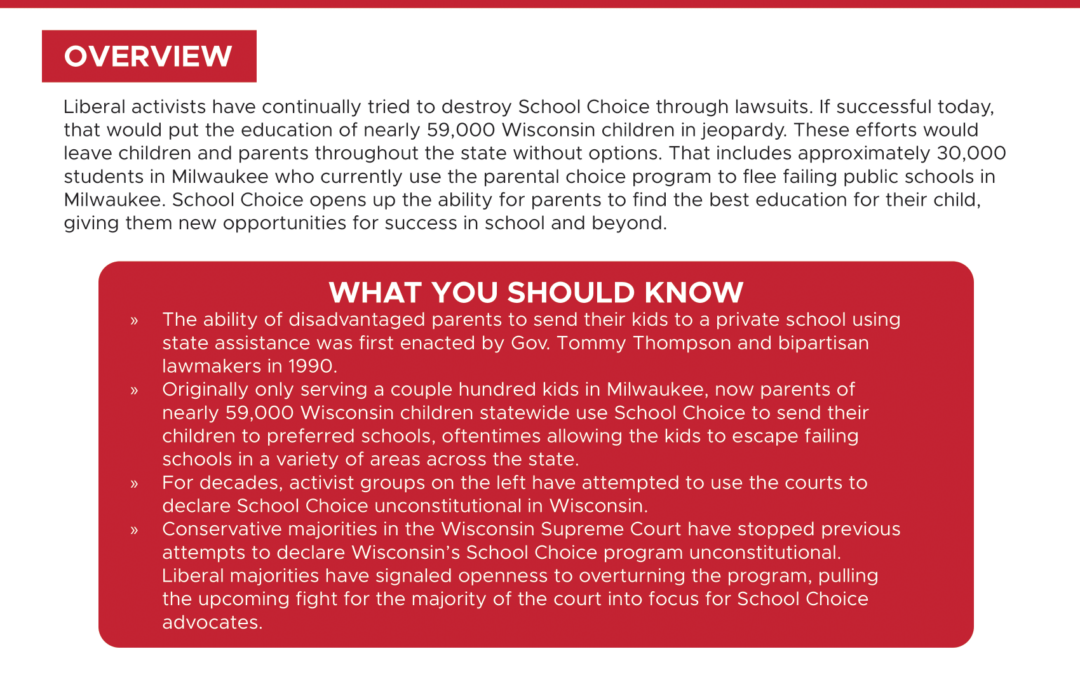 School Choice Week: How the Courts Saved Education Freedom in Wisconsin