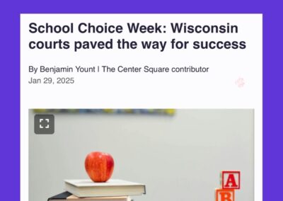 School Choice Week: Wisconsin courts paved the way for success