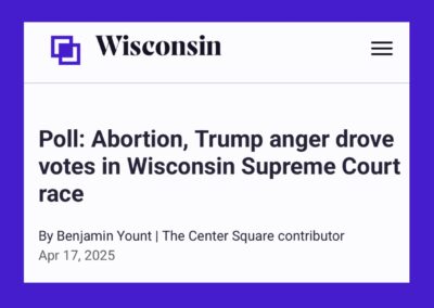 Poll: Abortion, Trump anger drive votes in Wisconsin Supreme Court race