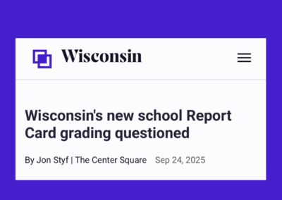 Center Square: Wisconsin’s new school Report Card grading questioned