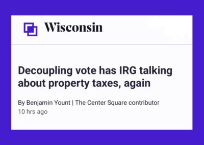 Decoupling vote has IRG talking about property taxes, again