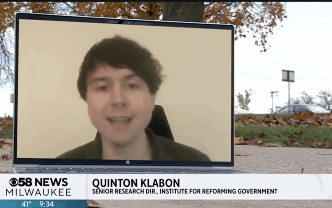 Quinton Klabon on CBS 58