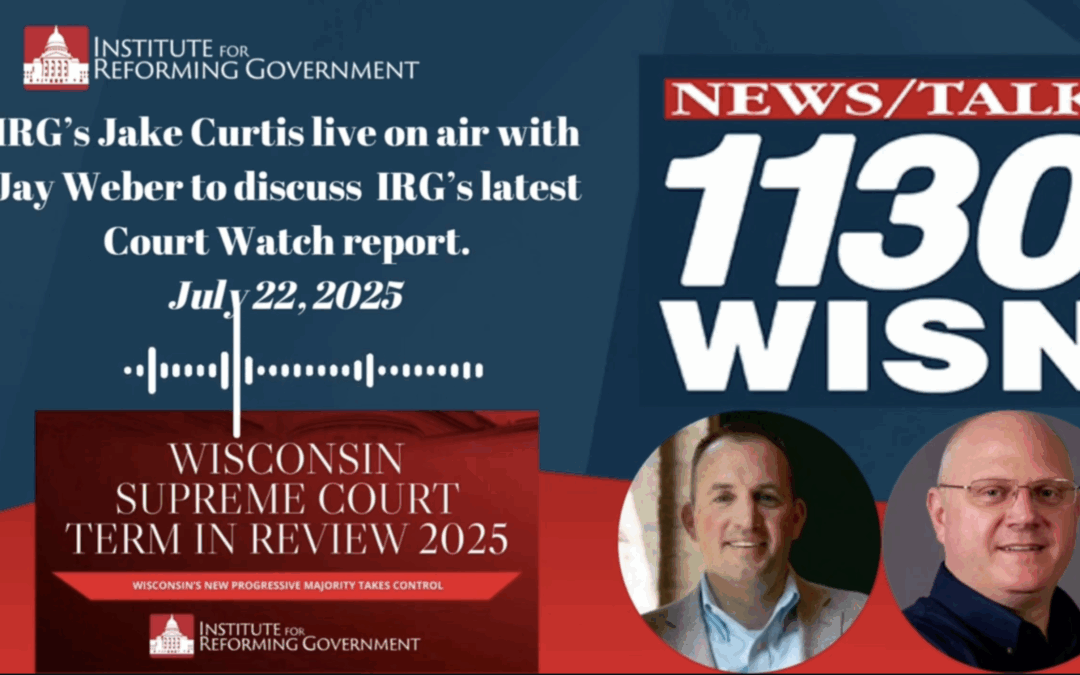 IRG’s General Counsel Jake Curtis speaks with Jay Weber about IRG’s Court Watch report