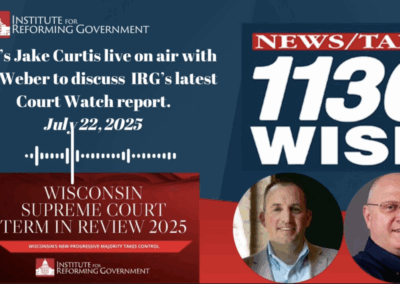 IRG’s General Counsel Jake Curtis speaks with Jay Weber about IRG’s Court Watch report
