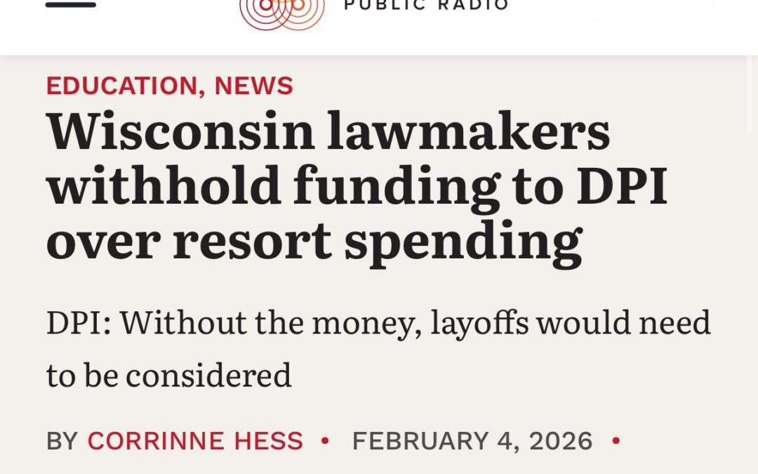 Wisconsin lawmakers withhold funding to DPI over resort spending
