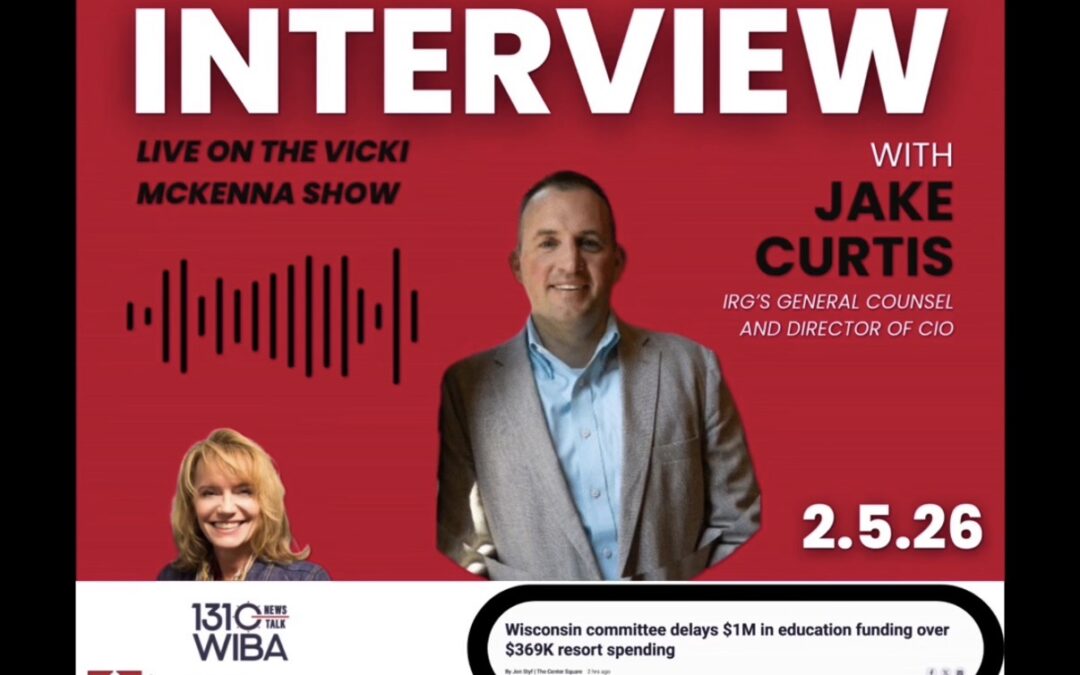 IRG’s Jake Curtis Joins the Vicki McKenna Show to talk about DPI Spending
