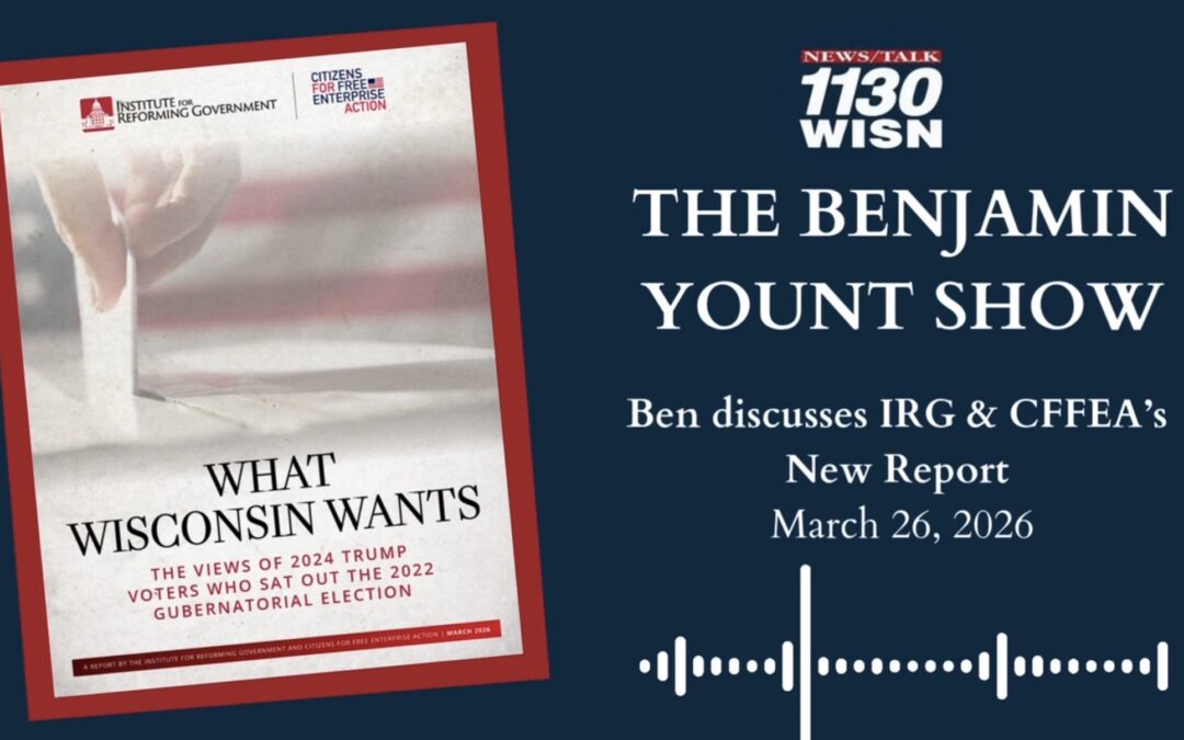 Benjamin Yount Discusses New IRG and CFFEA Report