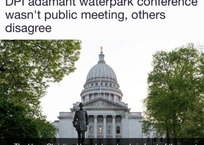 DPI adamant waterpark conference wasn’t public meeting, others disagree