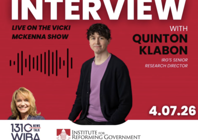 IRG’s Quinton Klabon joins the Vicki McKenna Show