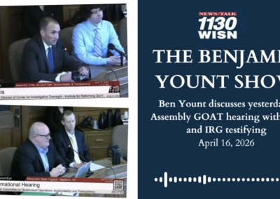 Benjamin Yount covers the GOAT Committee Hearing on DPI Water Park Weekend