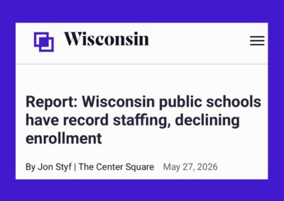 Report: Wisconsin public schools have record staffing, declining enrollment