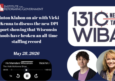 Quinton Klabon joins the Vicki McKenna Show