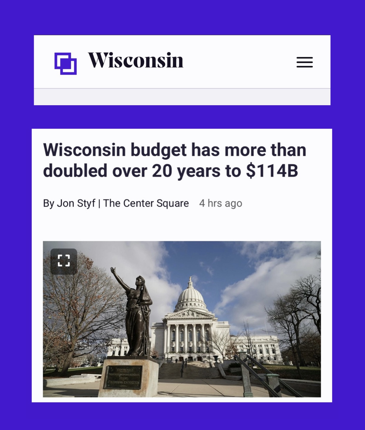 Wisconsin budget has more than doubled over 20 years to $114B Wisconsin budget has more than doubled over 20 years to $114B