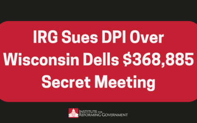 IRG Sues DPI Over Wisconsin Dells’ $368,885 Secret Meeting